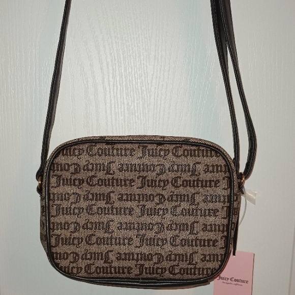 Juicy Couture Taupe Brown Camera Crossbody - Picture 5 of 6